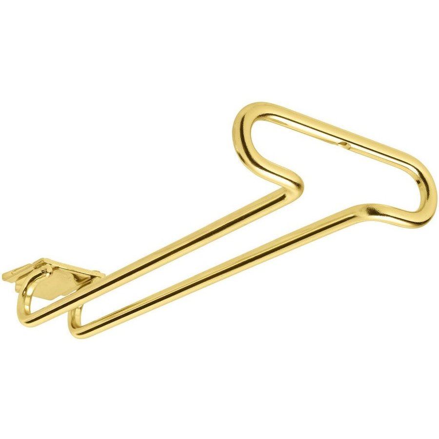 RevAShelf 315011BR, 11 Inch Depth Single Stemware Holder, Brass