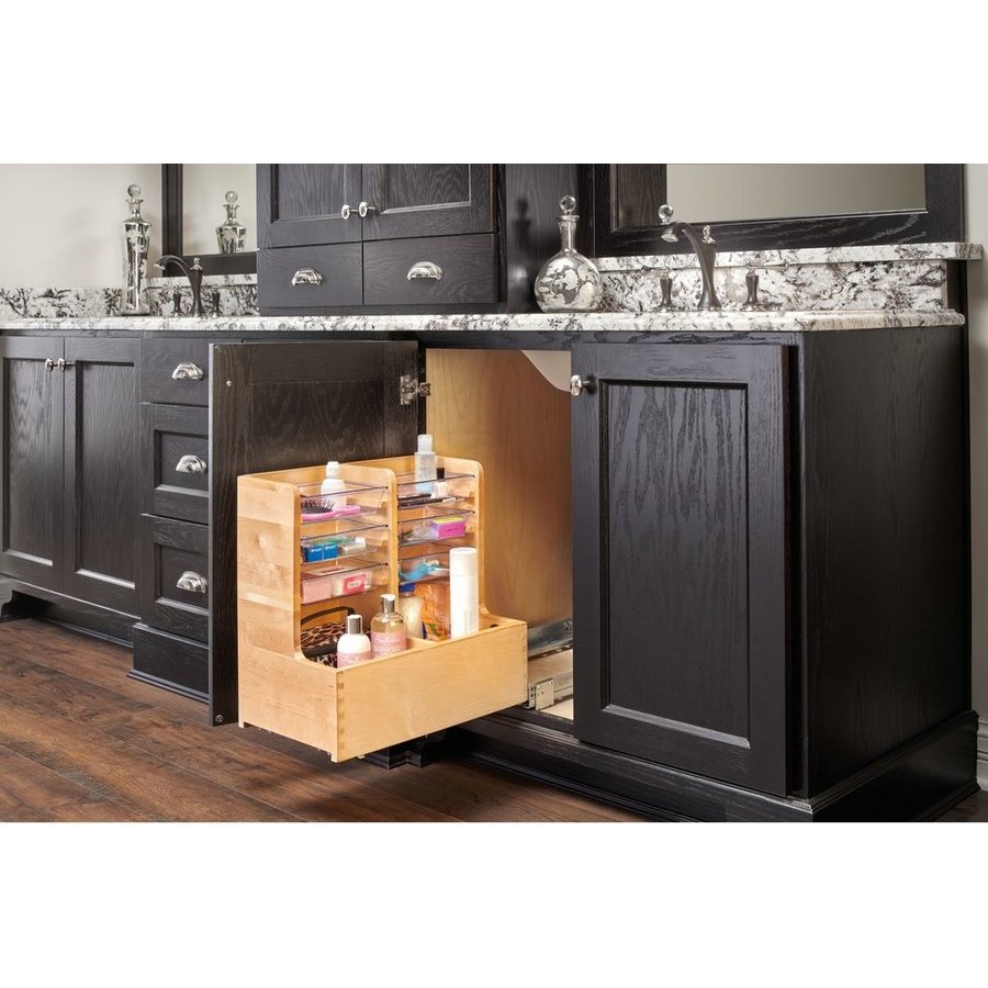Rev-A-Shelf 441-12VSBSC-1, 8-3/4 Inch Width L-Shape Reversible Under ...