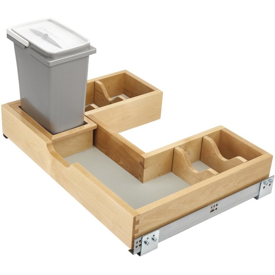 RevAShelf 48630VSBSCBM1, UShape Under Sink Organizer for 30Inch