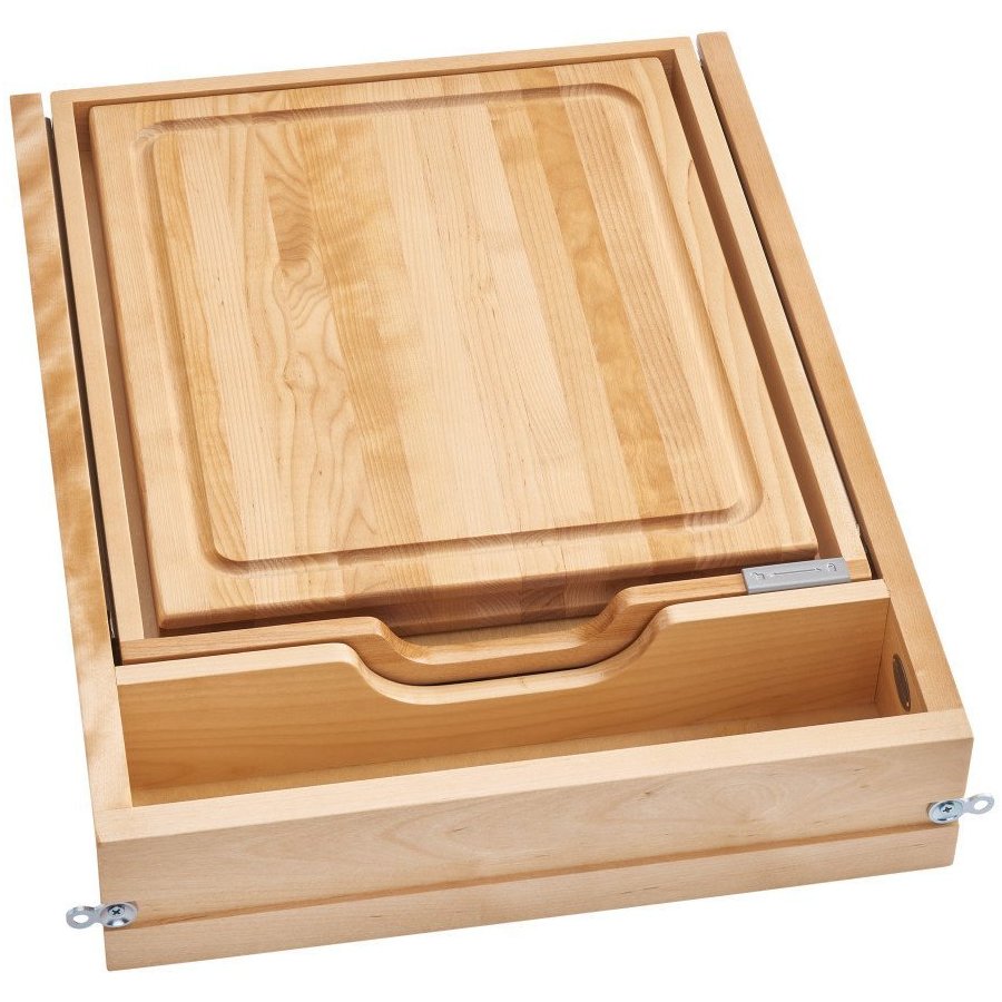 RevAShelf 4KCB419HFLSC1, Knife Organizer and Cutting Board