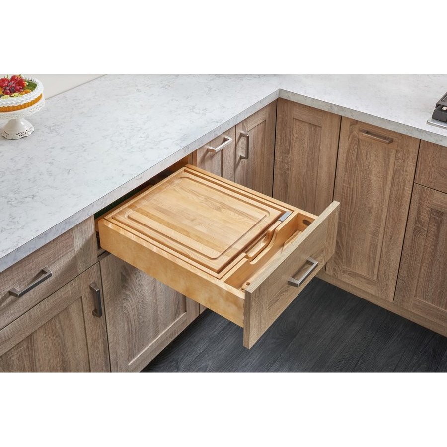 RevAShelf 4KCB419HFLSC1, Knife Organizer and Cutting Board