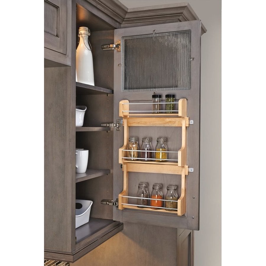 RevAShelf 4SR18, Door Mount Spice Rack for 18 Inch Width