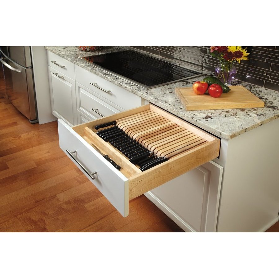 RevAShelf 4WKB1, Wood Knife Block Insert