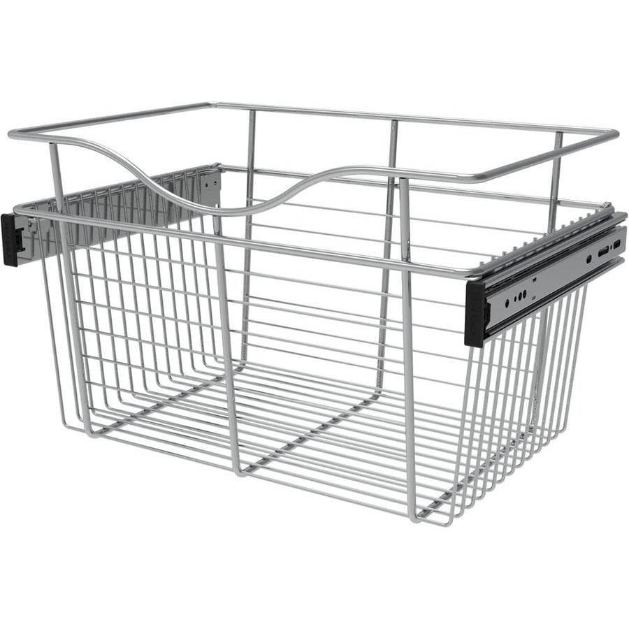 RevAShelf CB181211CR1, Heavy Duty Closet Wire Pull out Basket for