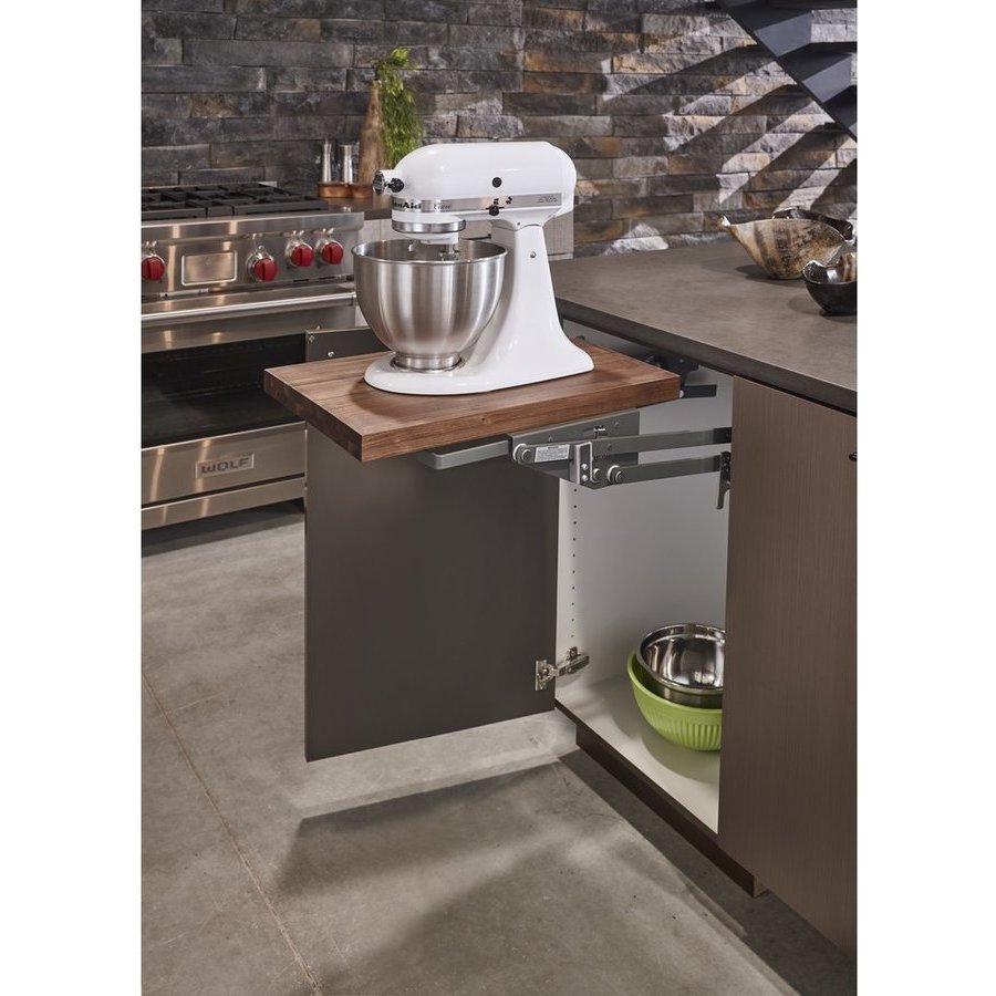 RevAShelf MLWNHDSCOG18FL, 131/4 Inch Width Mixer/Appliance Lift