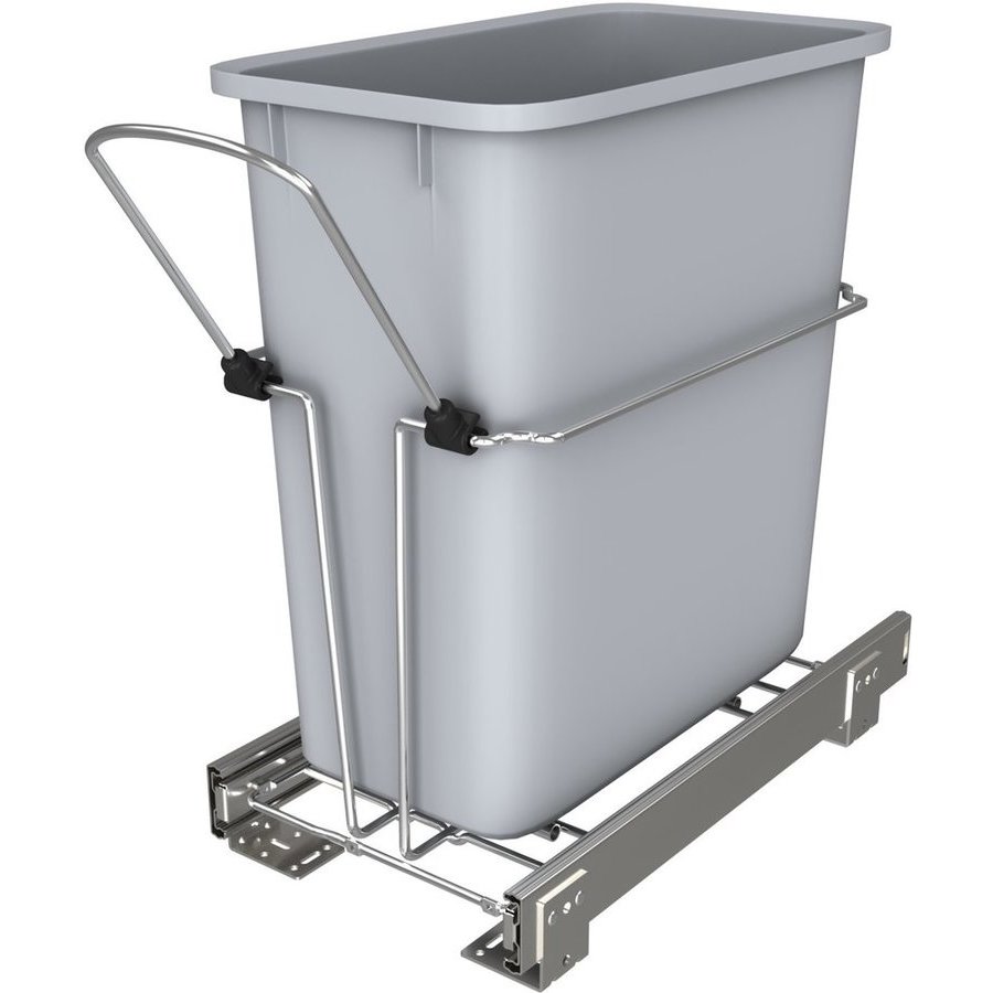 Rev-A-Shelf RUKD-820-1, 20 Quart Single Trash Pull-Out Waste Container ...