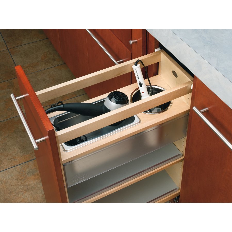 Rev-A-Shelf 445-VCG25-8, 8-7/16 Inch Width Base Cabinet Grooming ...
