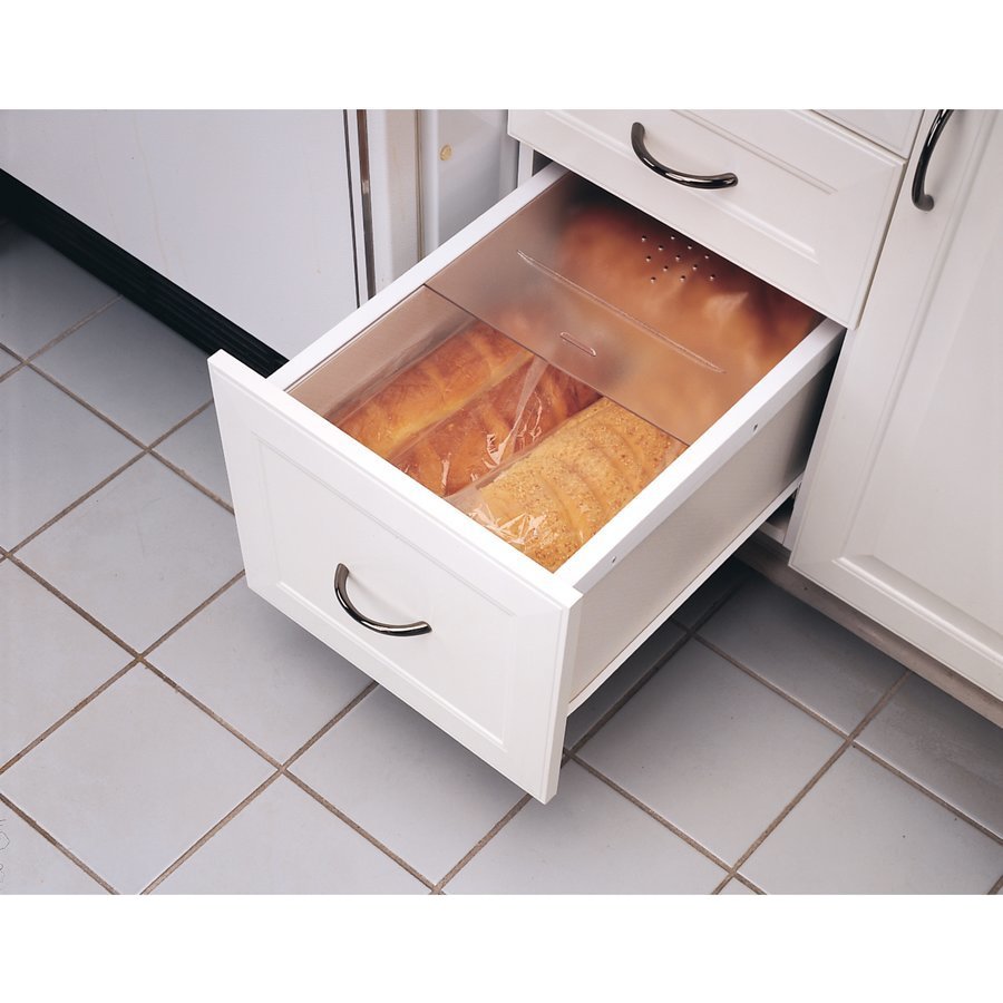 RevAShelf Translucent Bread Drawer Cover Kit 163/4 inch W BDC20020