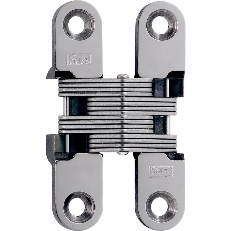Soss 204SSUS32PB, 204 Invisible Hinge Bright Stainless