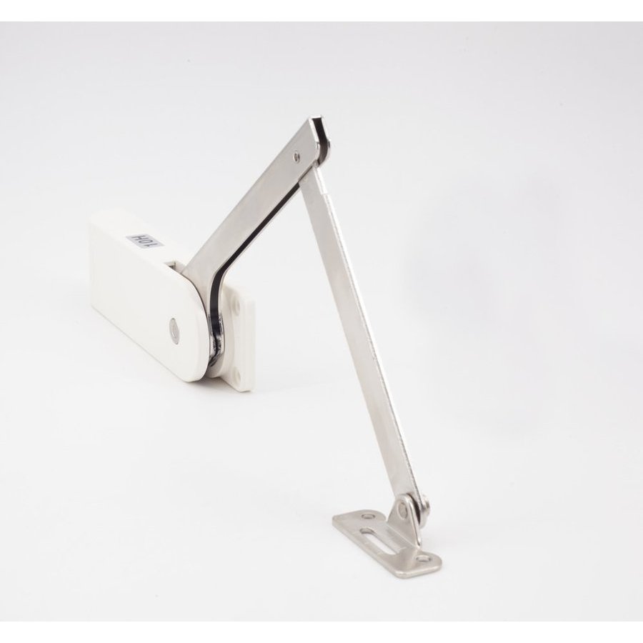 Sugatsune HDS10HR/WHT, Heavy Duty Soft Down Stay for Downward Opening