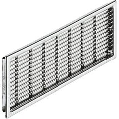 Air Ventilation Grill, Oval Recess, 45 cm² Vent Area - in the Häfele  America Shop