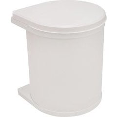 Hafele Built-in Waste Bin for Swing Out Behind Door - 16 Quart (4 Gallon)