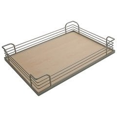 Storage Tray, Arena Plus, for 88 lbs. Weight Capacity Pantry Pull-Out and Base and Corner Units, Champagne/Maple, Depth: 295 mm (11 5/8&quot;)
