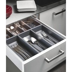 Hafele 556.88.731 - Fineline Kitchen Storage Box 2 – Walnut – 8-5