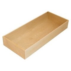 8 Inch Wide Fineline Pantry Box, Birch