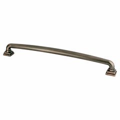 Berenson Tailored Traditional Appliance Pull 12 Inch Center To Center Matte Black 1305 1055 P Cabinetparts Com