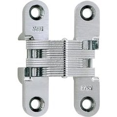 1/2 in. 2-3/8 in. Satin Chrome Invisible Hinge