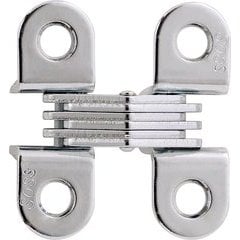 1/2 in. 1-33/64 in. Satin Chrome Invisible Hinge 1/2 in. 1-33/64 in. Satin Chrome Invisible Hinge