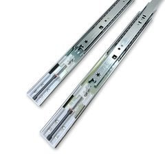 18 in. Soft Closed Full Extension Ball Bearing Side Mount Drawer Slide