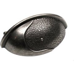 Showcase Antique Copper 3" Cabinet Pull – Smooth Finish, P2023-AC – 3cc Screw Spacing