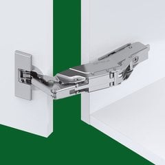 Grass F017139437217, Tiomos Impresso 160 degree Half Overlay Hinge 