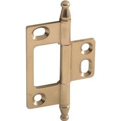 Elite Non-Mortised Butt Hinge 50X37mm, Polished Brass