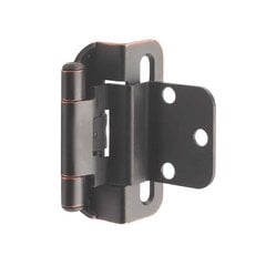 15% OFF Partial Wrap 3/8 inch Inset Hinge Oil Rubbed Bronze, Per Pair
