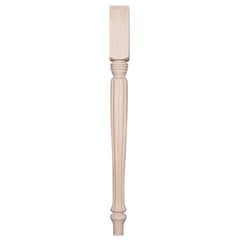27-1/4 in. Country French Ash Table Leg 27-1/4 in. Country French Ash Table Leg