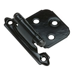 Hickory Hardware P244-SN, 2-5/8 Inch Length Variable Overlay Hinge Pair ...