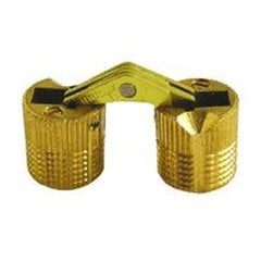 Solid Brass Barrel Hinge 14mm