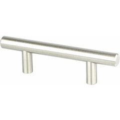 Berenson Advantage Plus 7 1-1/4 Inch Diameter Brushed Nickel Cabinet ...