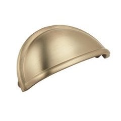 Amerock BP53010G10, Cup Pulls 3 Inch Center to Center Satin
