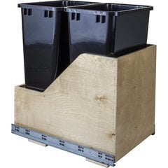Hardware Resources CDM-WBMD35B, 35 Quart Double Wood Bottom