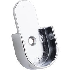 Hardware Resources M7260 Closed Mounting Closet Bracket for 1-1/16" Round Clos 