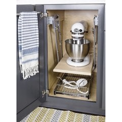 Mixer/Appliance Lift Mechanism without Shelf - Fits Best in B18FHD or  B24FHD, RTA Cabinet Organizers - LACRAS-ML-HDCR