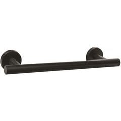 18 inch matte black towel bar hot sale