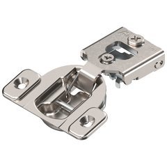 1/2 Overlay Soft Close Cabinet Hinge – 105° Face Frame, Stainless Steel, Satin Silver (Lot, USA)