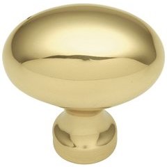 Belwith Keeler Power & Beauty Polished Brass Solid Brass 1 1/8 Knob K