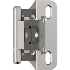 Amerock BPR7550BBZ, 1/2 Inch Overlay Self Closing Partial