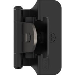Amerock BPR8701CZ, 1/4 Inch Overlay Self Closing Double