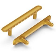 thumbnail image 2 of Belwith Keeler Sechel 3" Satin Nickel Cabinet Pull – Hickory, Model A414 2 of 2