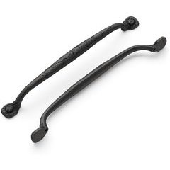 Hickory Hardware Refined Rustic 3-3/4-in  96mm  Center To Center Rustic Iron Arch Handle Drawer Pulls 10 Pack