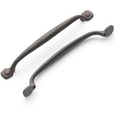 Hickory Hardware P2997-BI, Refined Rustic Pull 6-5/16