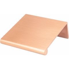 1-3/4 in. Center-to-Center Satin Copper Finger Pull 1-3/4 in. Center-to-Center Satin Copper Finger Pull