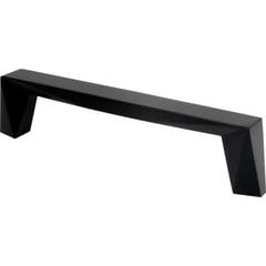 Berenson Swagger 5-1/16 Inch Center to Center Matte Black Cabinet Pull ...