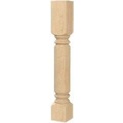 Brown Wood 01230230CH1, 5 Inch Square x 35.25 Inch Height Large ...