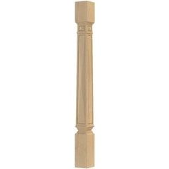 Brown Wood 01570217PT1, 3.5 Inch Square x 34.5 Inch Height Pinnacle ...