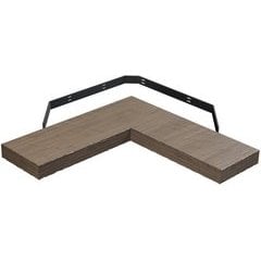 Brown Wood 01FL103030AL1, 30 Inch Length x 10 Inch Depth Rustic