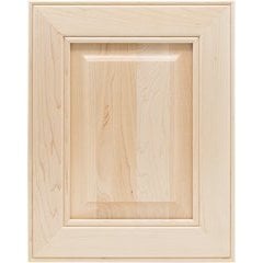 Square with Raised Panel by Kendor 39H x 12W Unfinished Maple Cabinet Door