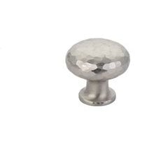 Emtek 86037US4, 1-1/4 Inch Diameter Round Dimpled Cabinet Knob, Satin Brass